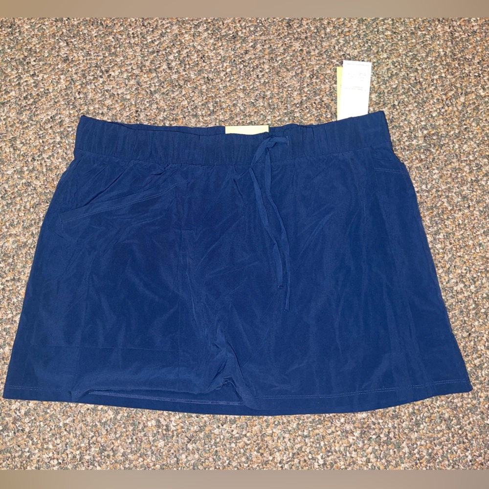 Casual Blue Skort
